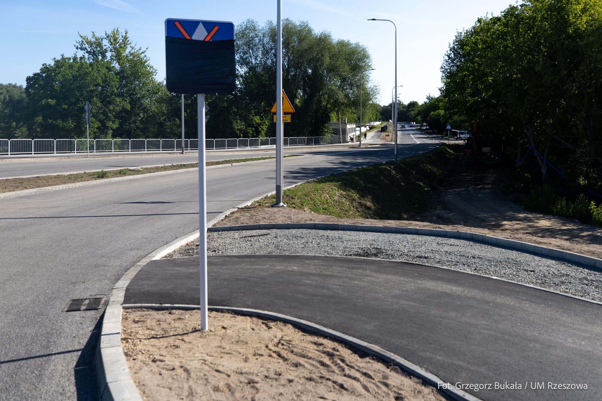 zdjęcie z pierwszego odcinka Wisłokostrady, fot. Grzegorz Bukała, Urząd Miasta Rzeszowa
